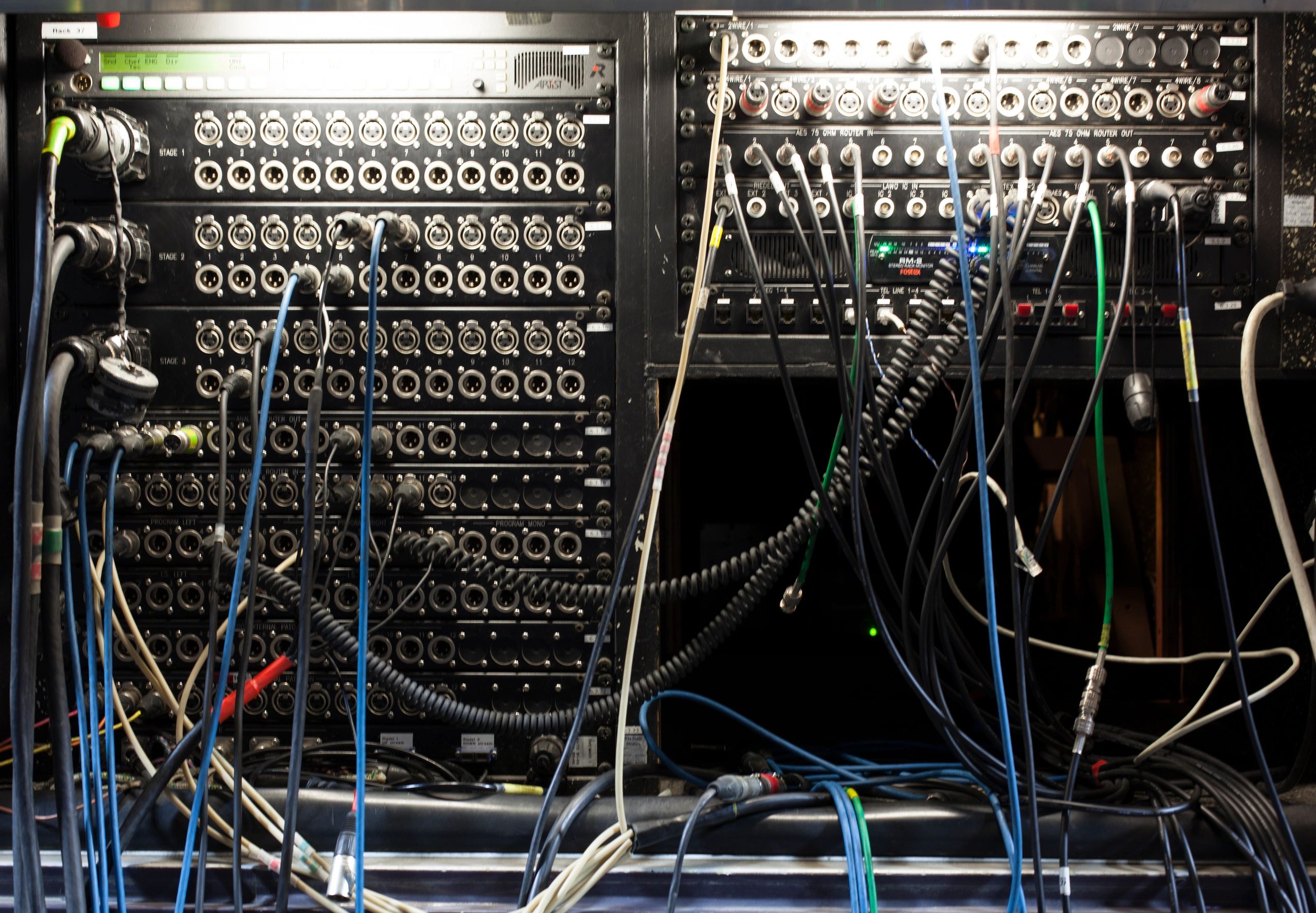 Control panel interface representing operational technology systems